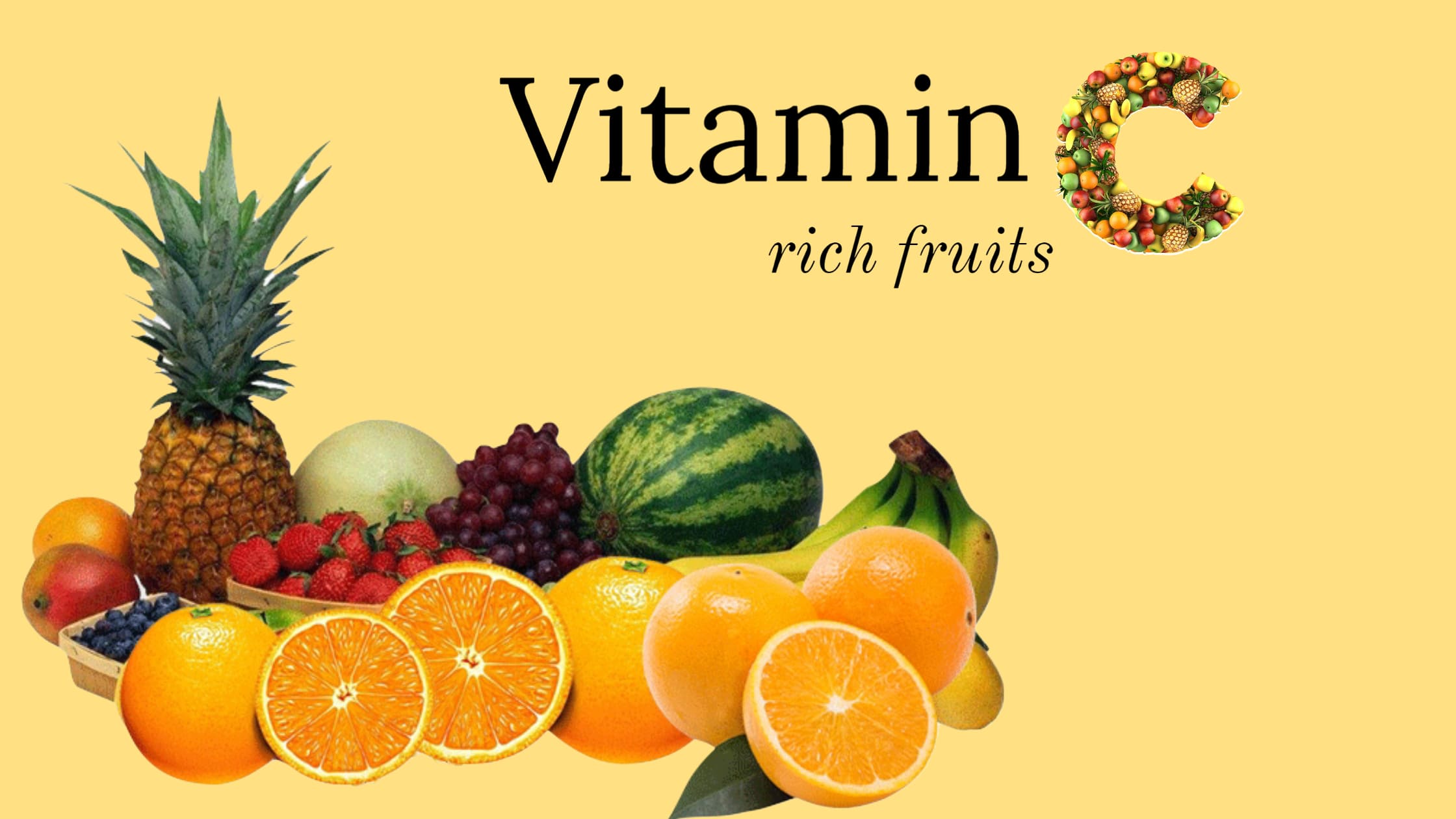 Fruits and Vegetables Rich in Vitamin C List