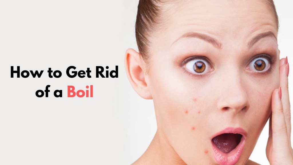 how to get rid of a boil