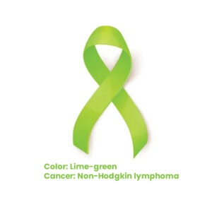 Lime-green Non-Hodgkin lymphoma