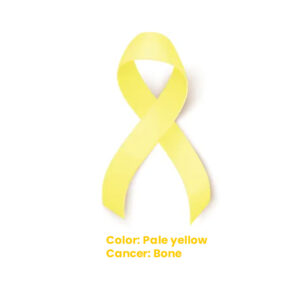 Pale yellow - Bone cancer